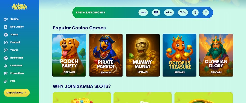 Samba slots